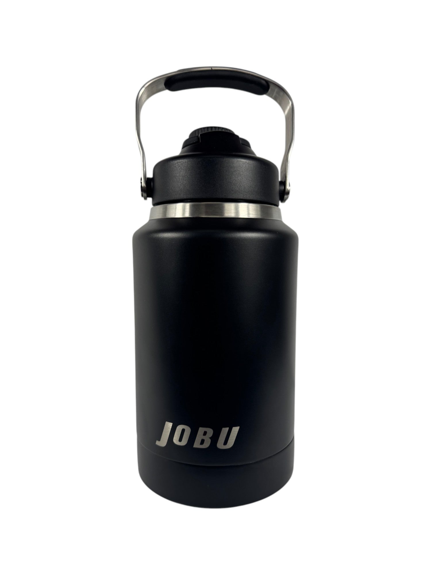 JOBU 64oz Stainless Steel Water Bottle with Bottom Compartment